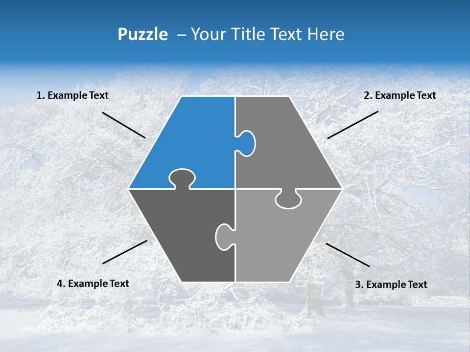 Beauty Cold Wintry PowerPoint Template