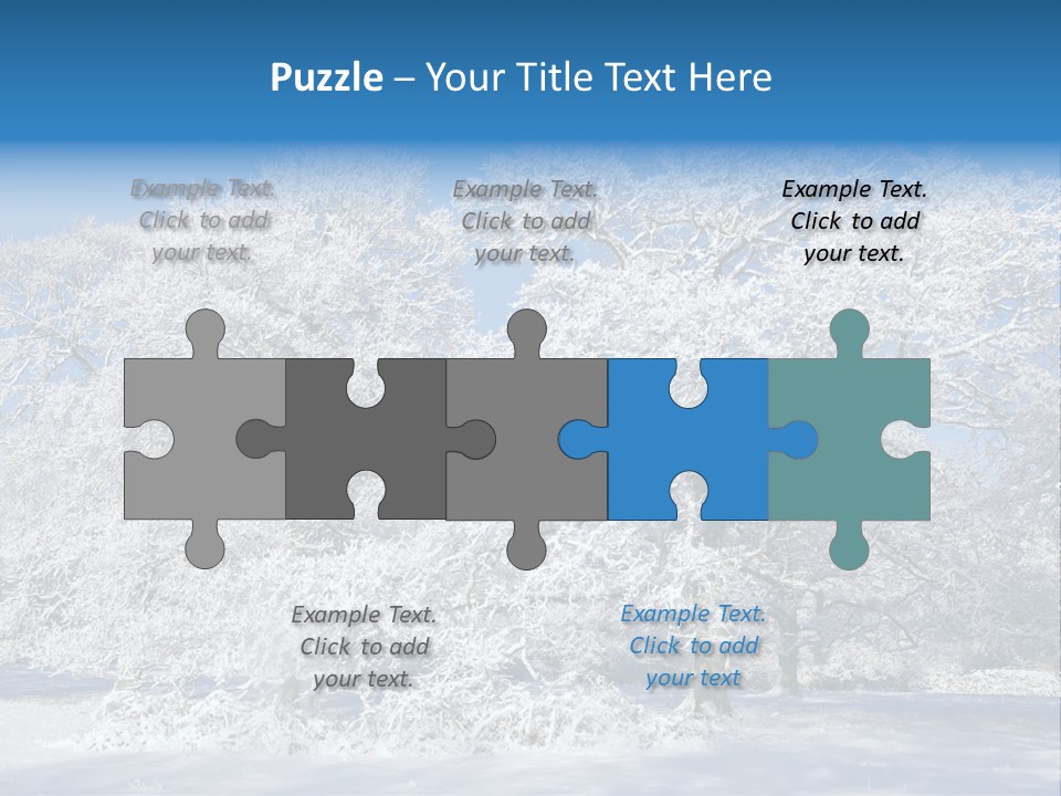 Beauty Cold Wintry PowerPoint Template