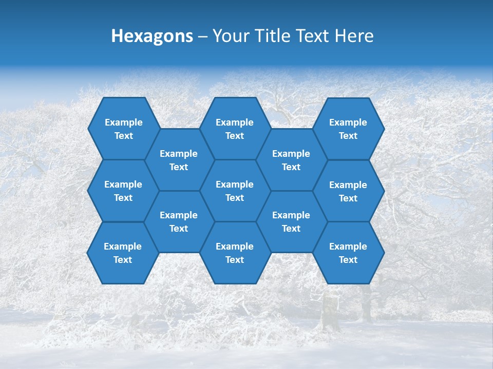 Beauty Cold Wintry PowerPoint Template