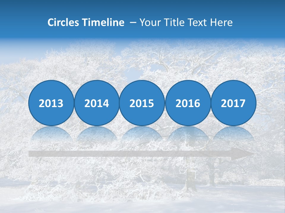 Beauty Cold Wintry PowerPoint Template