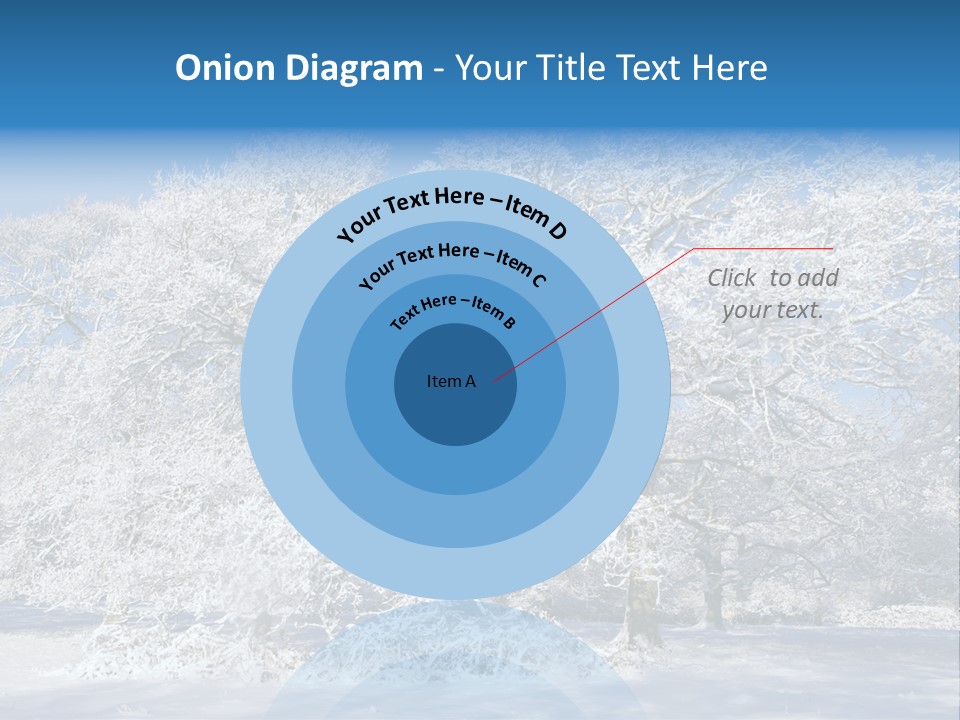 Beauty Cold Wintry PowerPoint Template