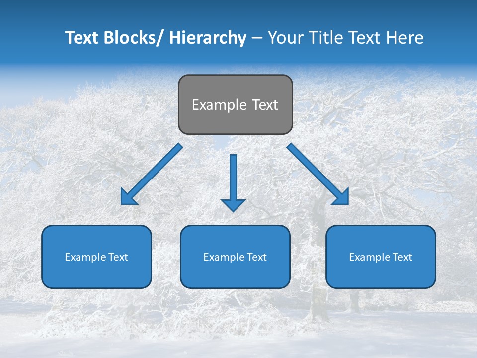 Beauty Cold Wintry PowerPoint Template