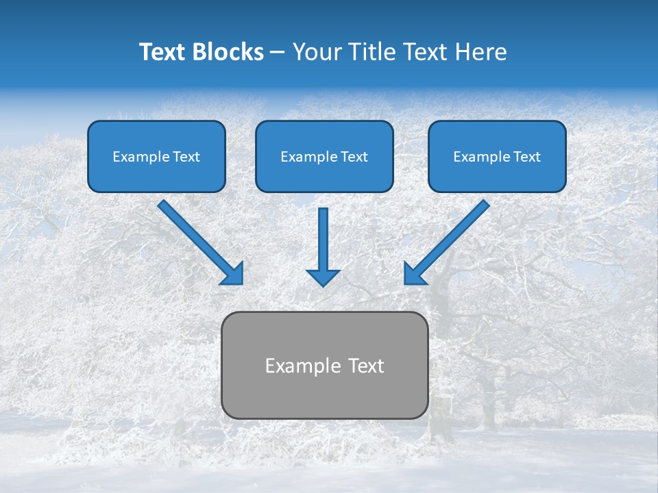 Beauty Cold Wintry PowerPoint Template