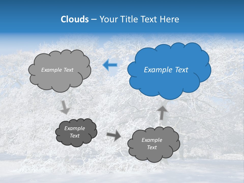 Beauty Cold Wintry PowerPoint Template