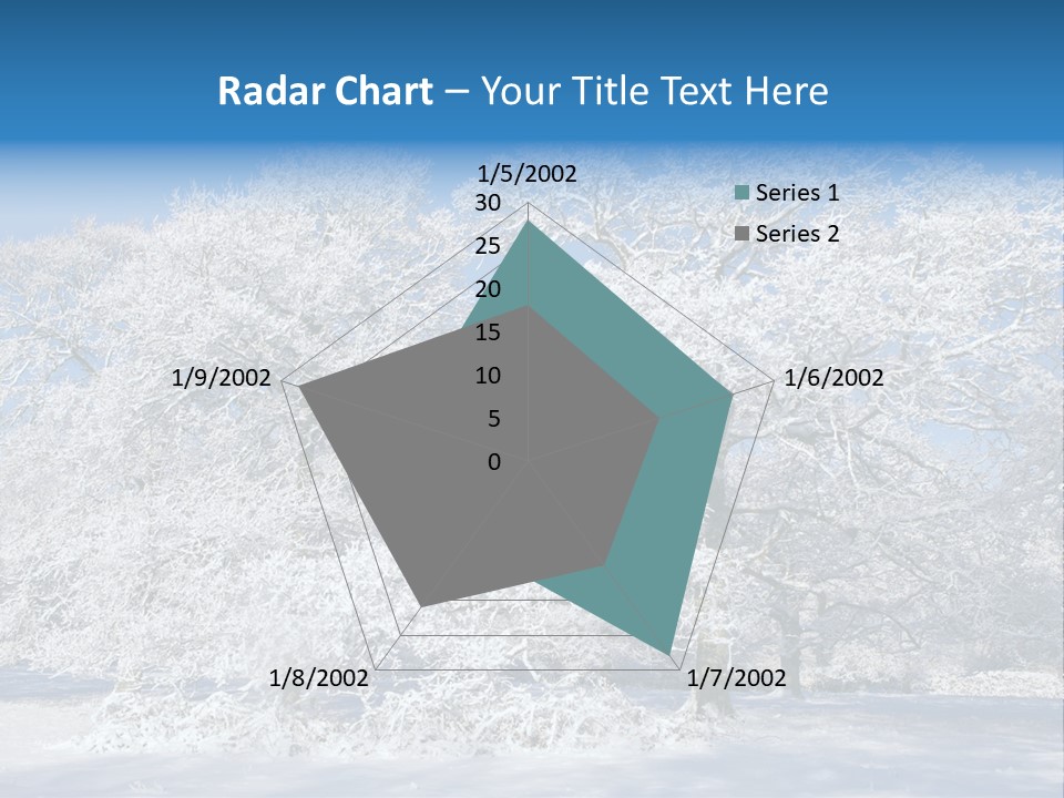 Beauty Cold Wintry PowerPoint Template