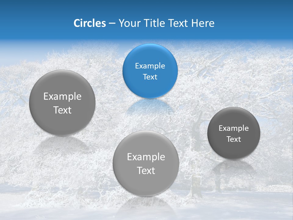 Beauty Cold Wintry PowerPoint Template