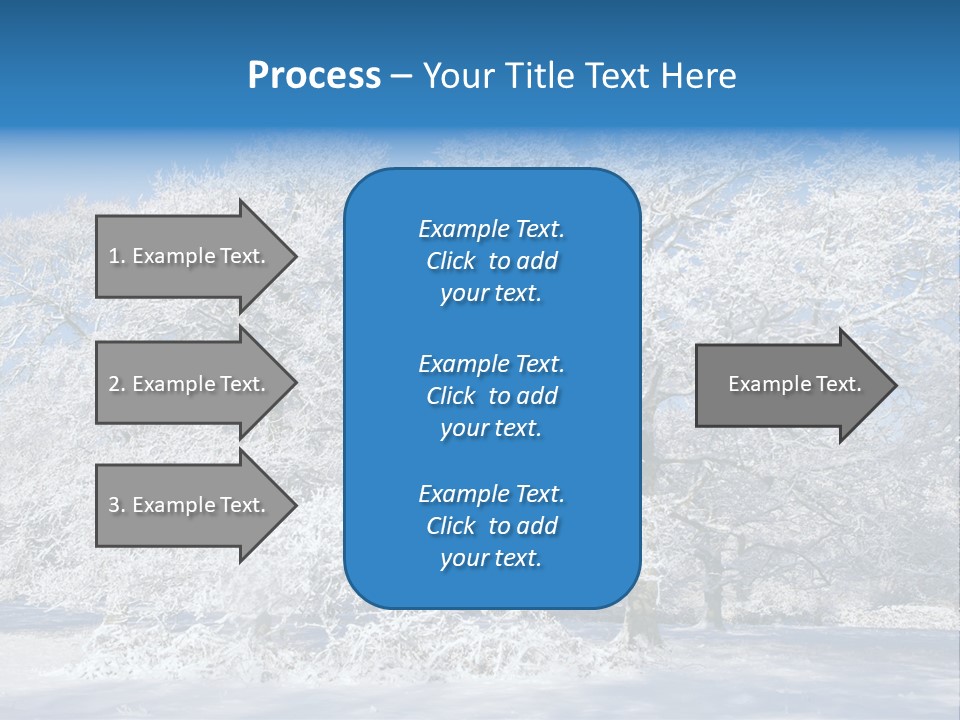 Beauty Cold Wintry PowerPoint Template