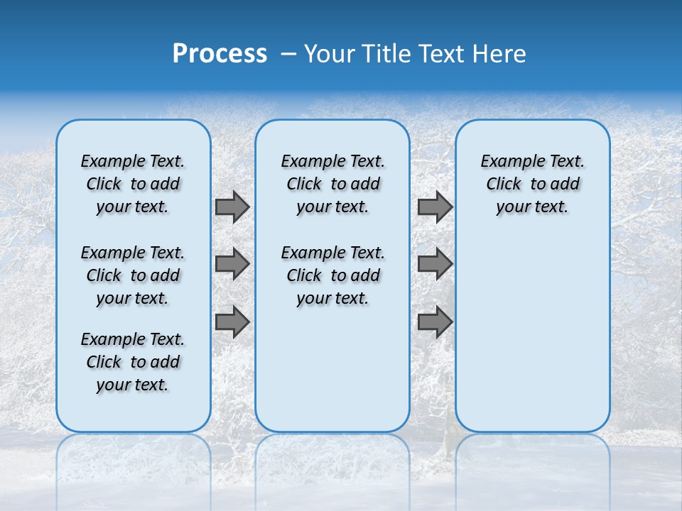 Beauty Cold Wintry PowerPoint Template