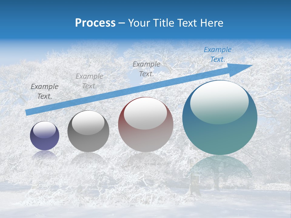 Beauty Cold Wintry PowerPoint Template
