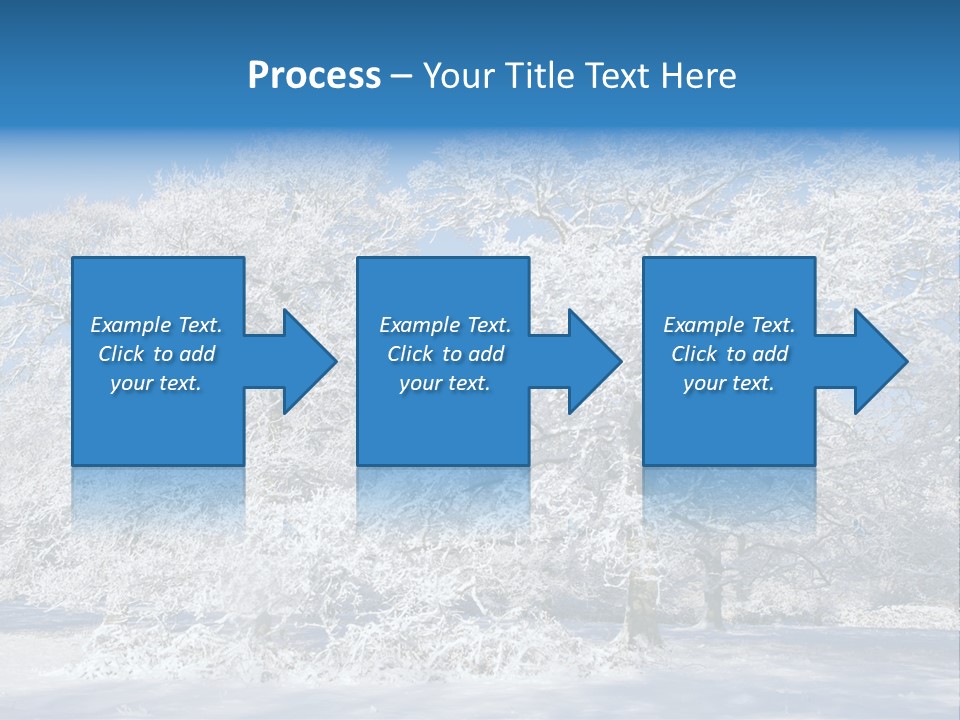 Beauty Cold Wintry PowerPoint Template