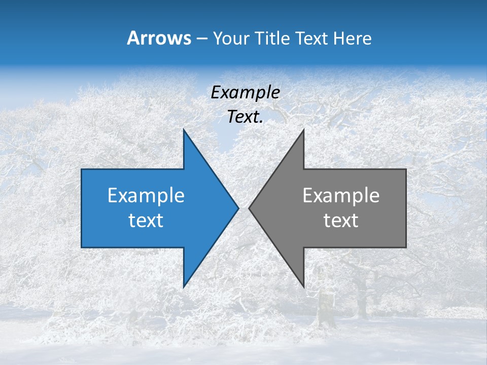 Beauty Cold Wintry PowerPoint Template