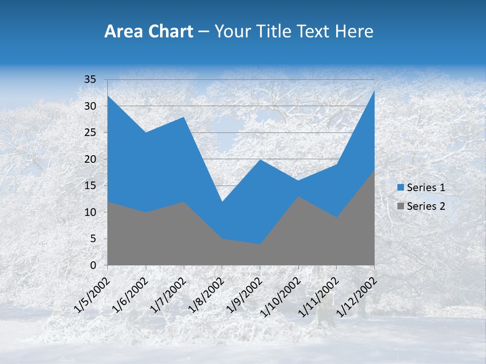 Beauty Cold Wintry PowerPoint Template
