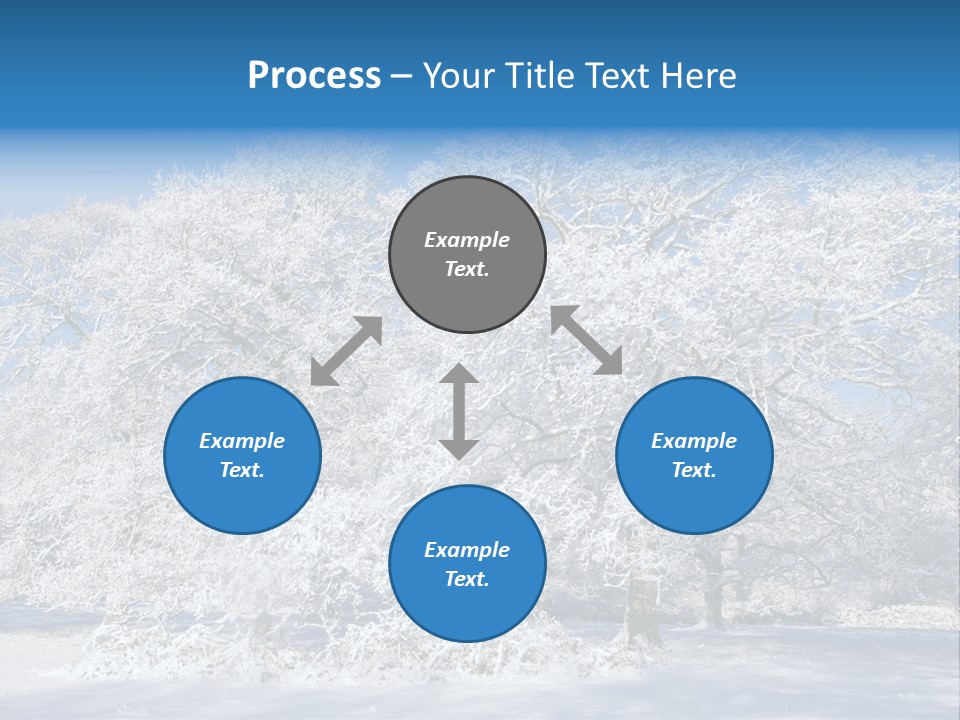 Beauty Cold Wintry PowerPoint Template