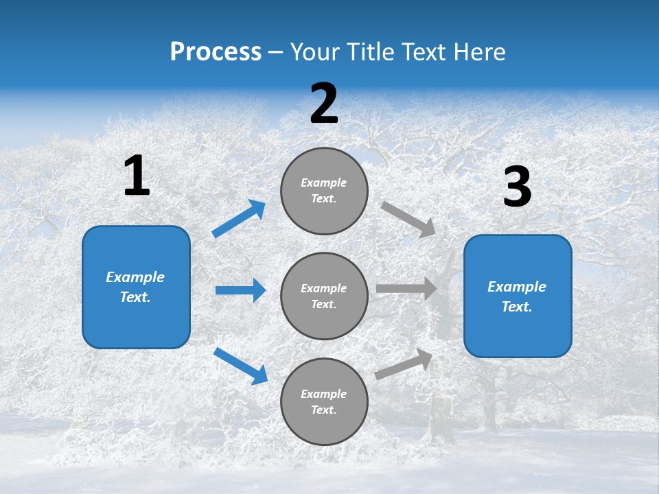 Beauty Cold Wintry PowerPoint Template