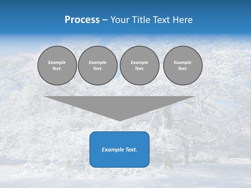 Beauty Cold Wintry PowerPoint Template