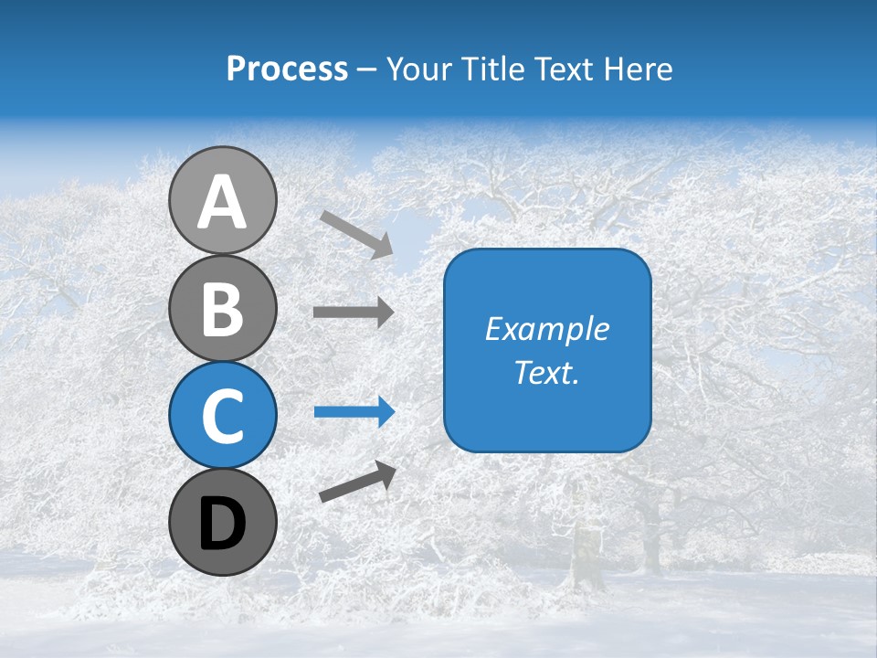 Beauty Cold Wintry PowerPoint Template
