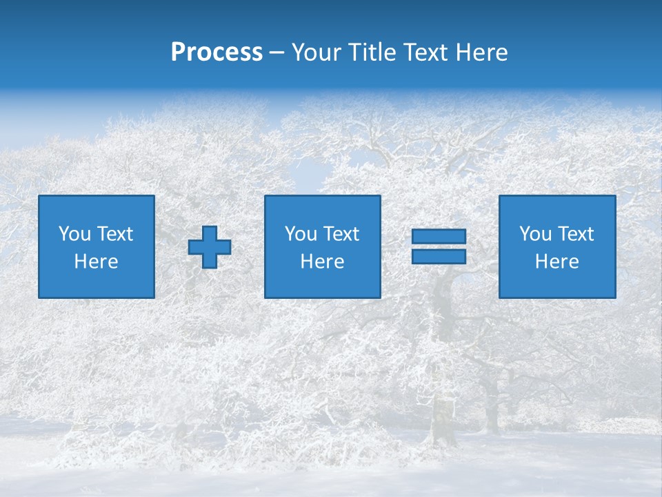 Beauty Cold Wintry PowerPoint Template