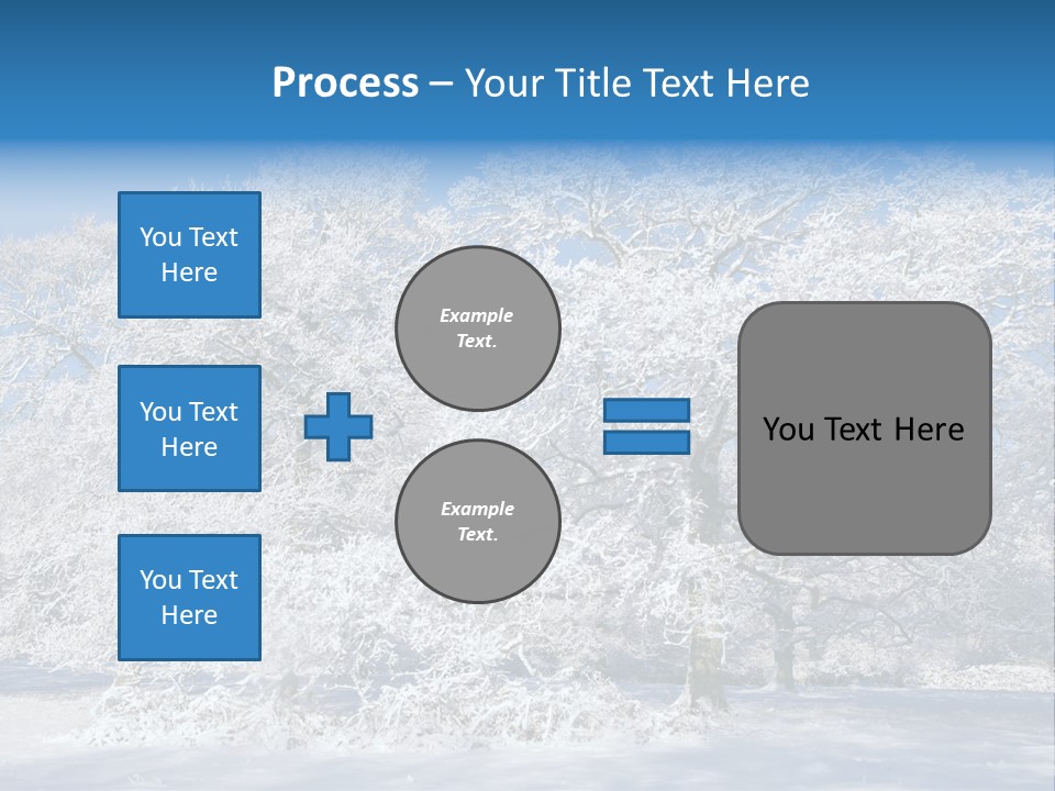 Beauty Cold Wintry PowerPoint Template