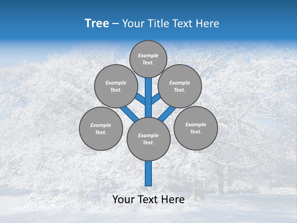 Beauty Cold Wintry PowerPoint Template