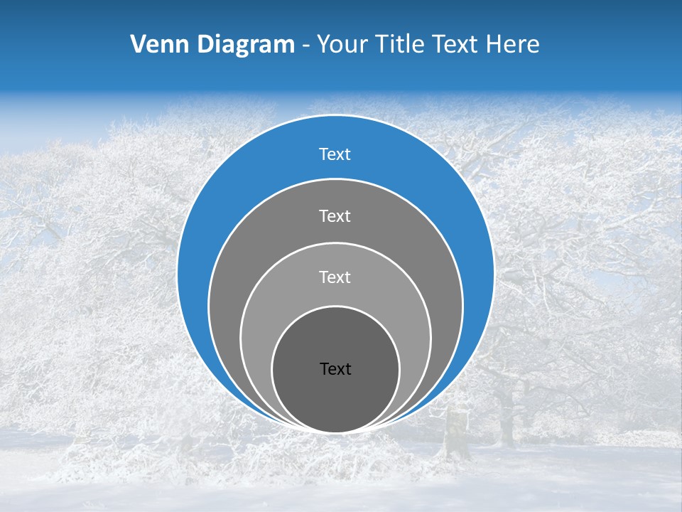 Beauty Cold Wintry PowerPoint Template