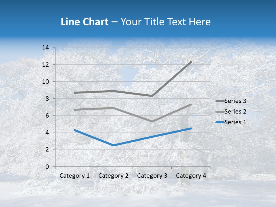 Beauty Cold Wintry PowerPoint Template