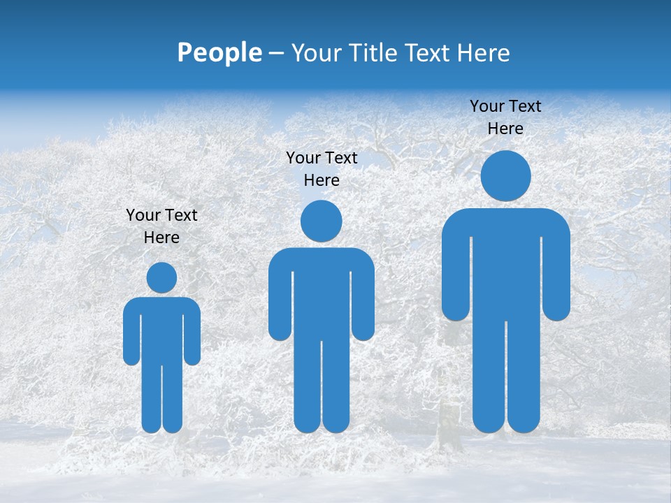 Beauty Cold Wintry PowerPoint Template