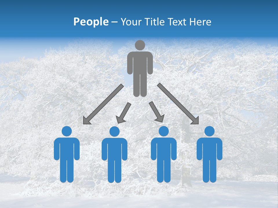 Beauty Cold Wintry PowerPoint Template