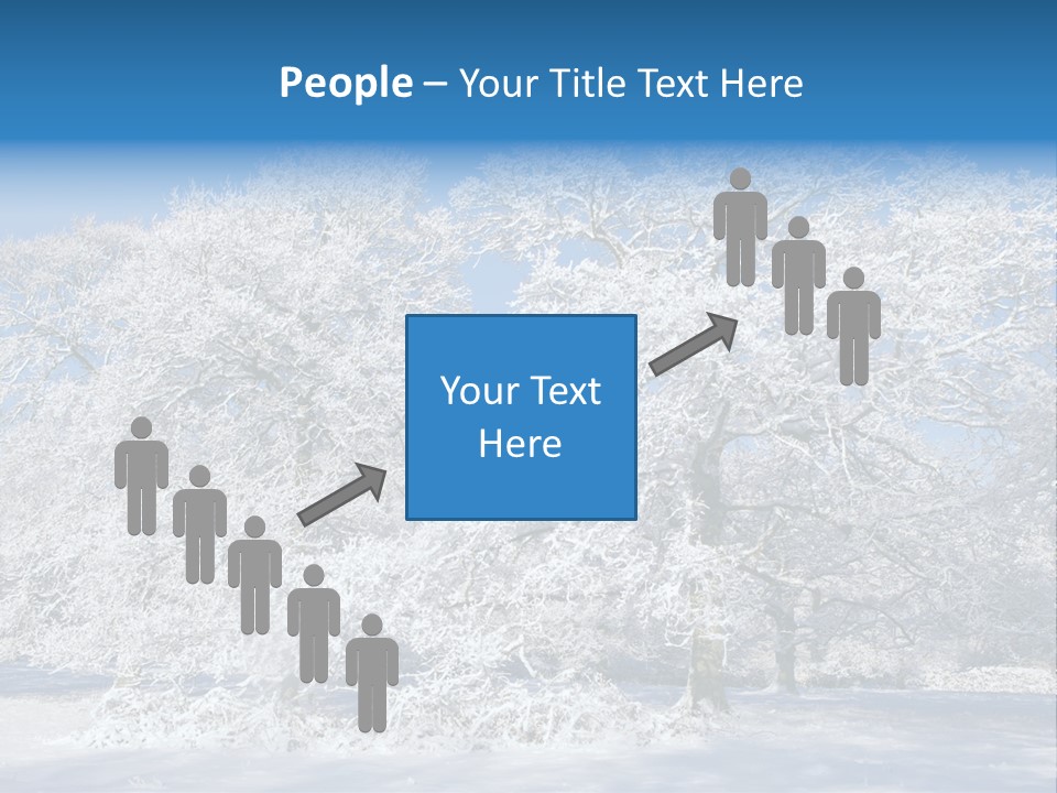 Beauty Cold Wintry PowerPoint Template