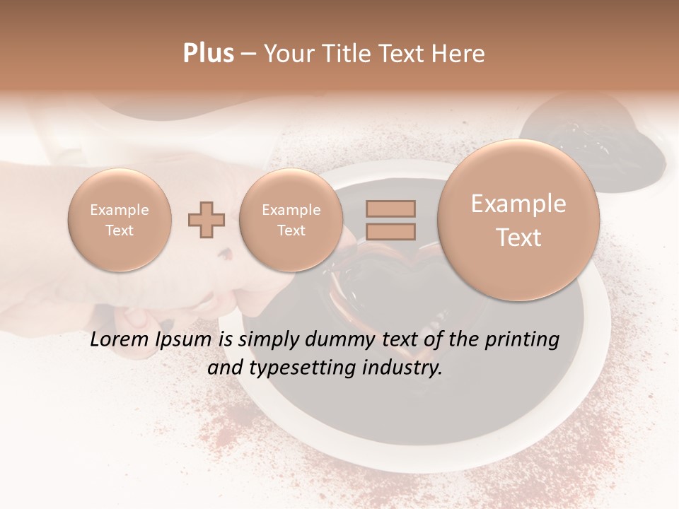 Shape Love Temptation PowerPoint Template