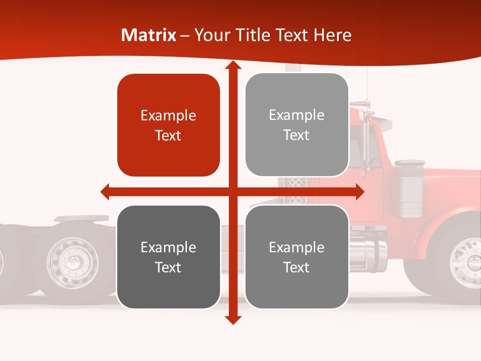 Haul Chrome Shipping PowerPoint Template