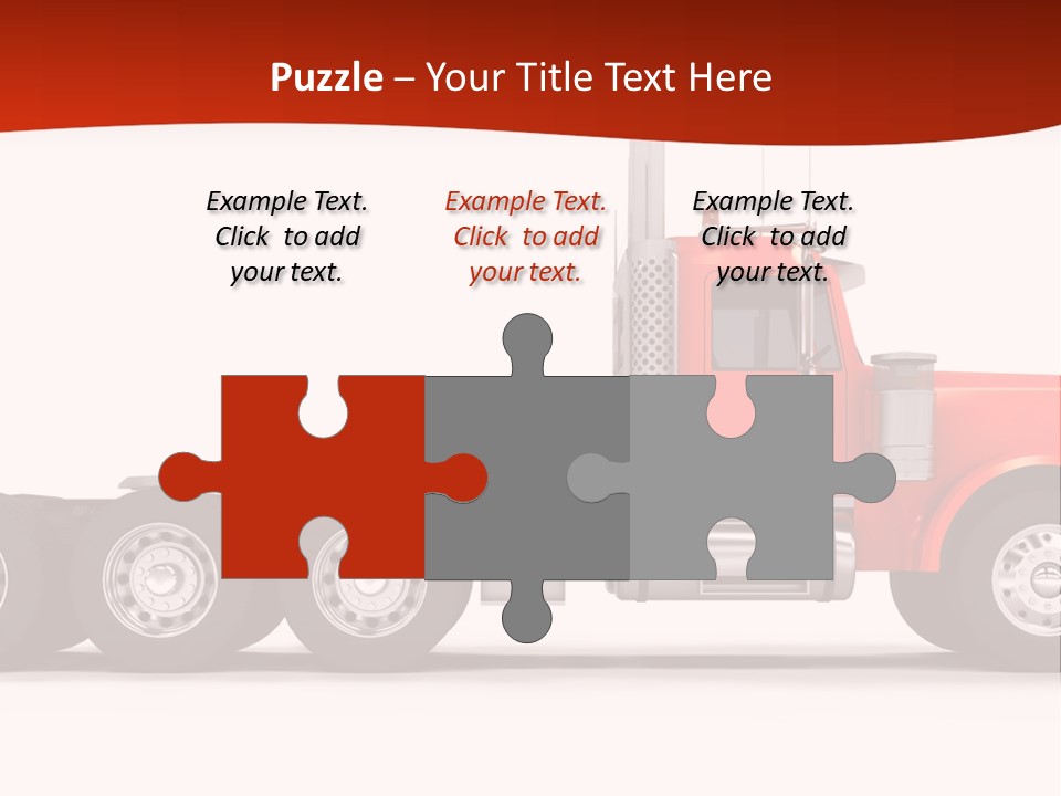 Haul Chrome Shipping PowerPoint Template