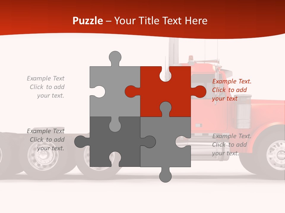 Haul Chrome Shipping PowerPoint Template