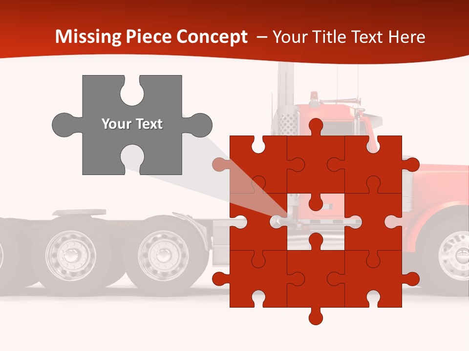 Haul Chrome Shipping PowerPoint Template