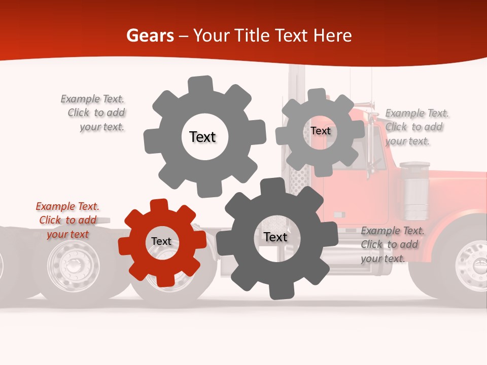 Haul Chrome Shipping PowerPoint Template