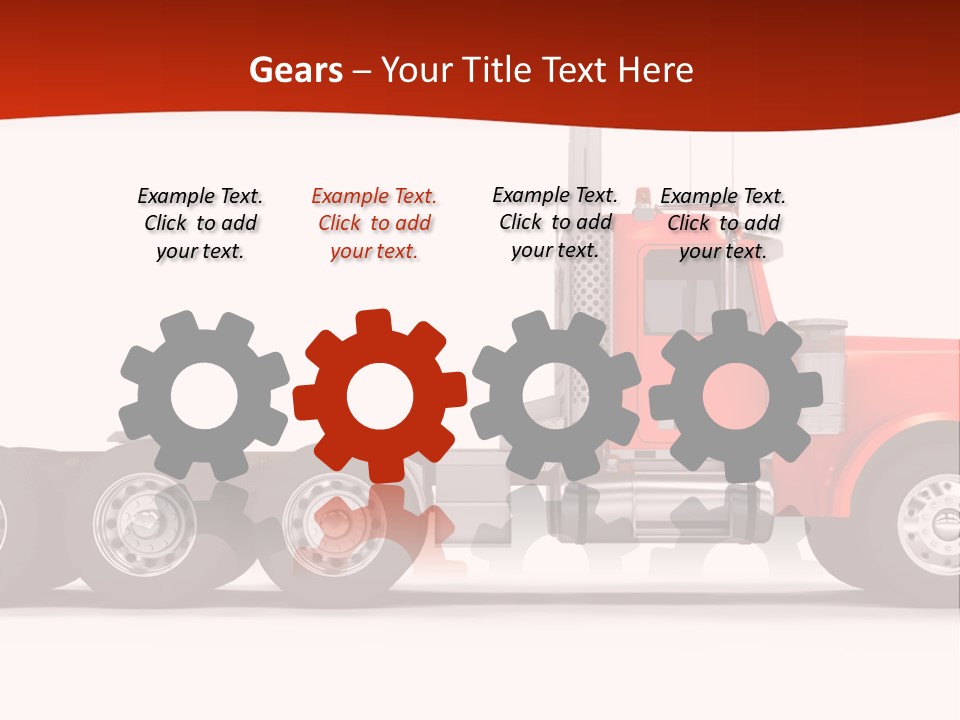 Haul Chrome Shipping PowerPoint Template