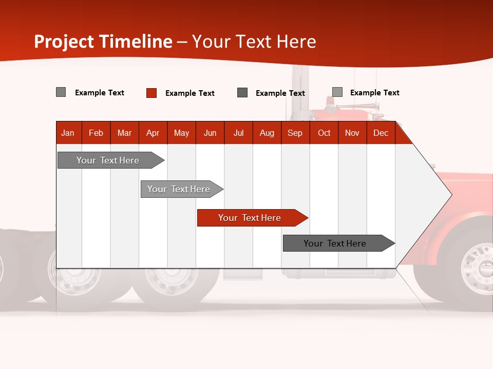 Haul Chrome Shipping PowerPoint Template