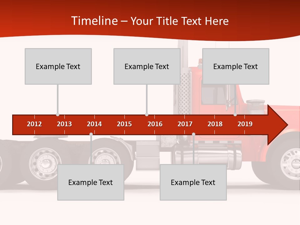 Haul Chrome Shipping PowerPoint Template