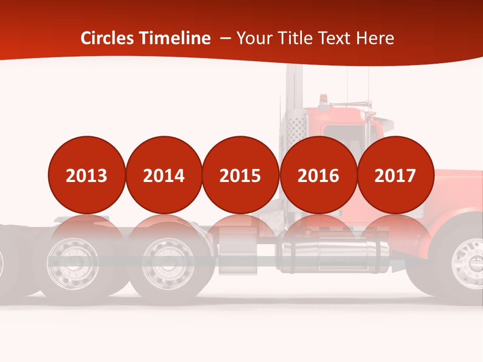 Haul Chrome Shipping PowerPoint Template