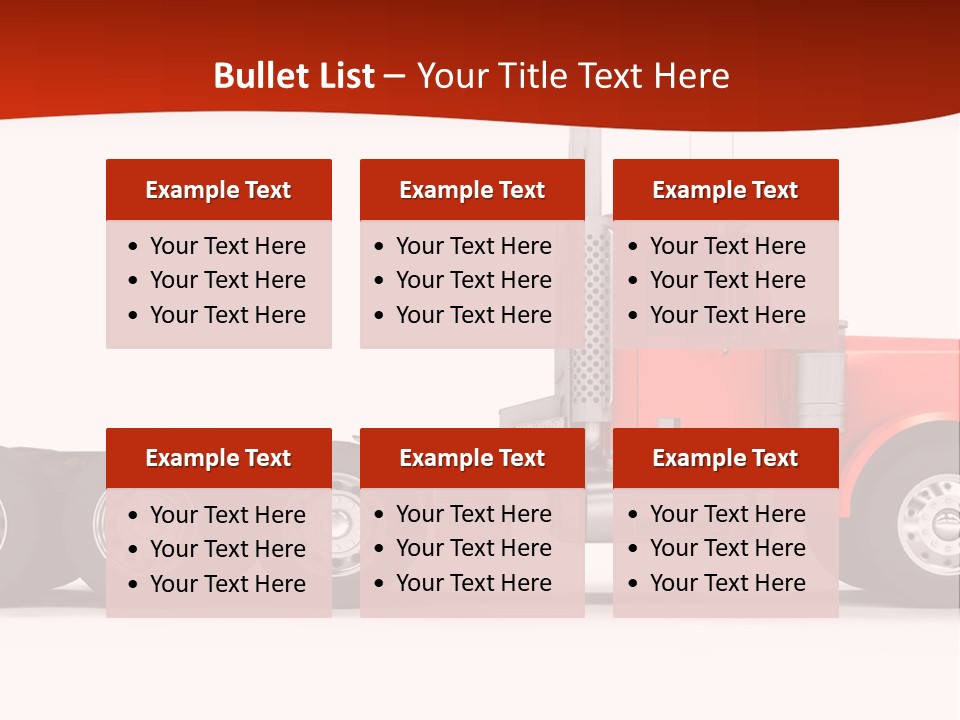 Haul Chrome Shipping PowerPoint Template