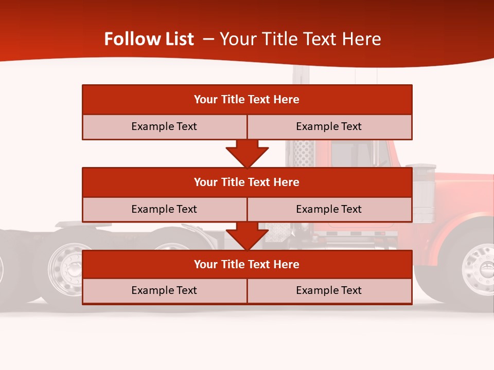Haul Chrome Shipping PowerPoint Template