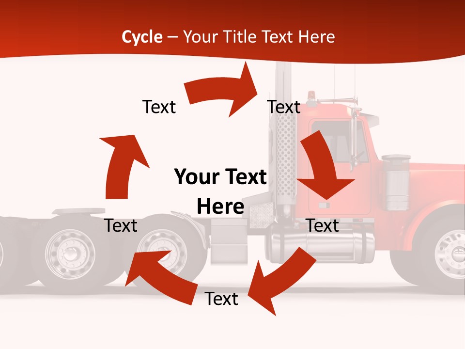 Haul Chrome Shipping PowerPoint Template