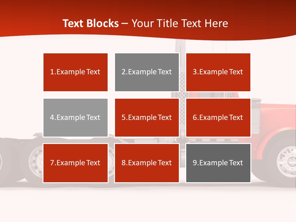 Haul Chrome Shipping PowerPoint Template