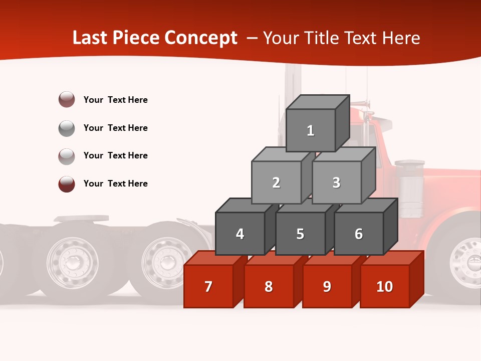 Haul Chrome Shipping PowerPoint Template