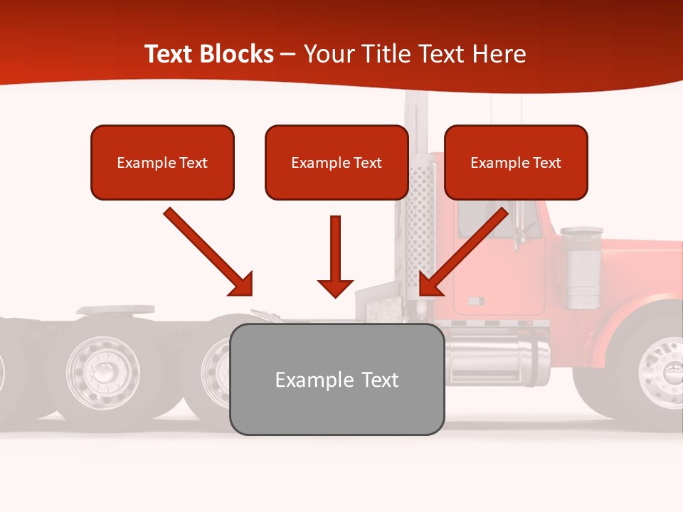 Haul Chrome Shipping PowerPoint Template