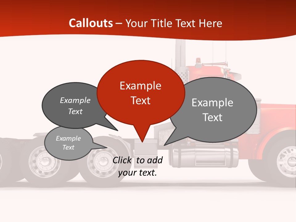 Haul Chrome Shipping PowerPoint Template