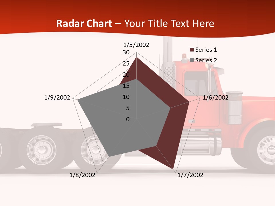 Haul Chrome Shipping PowerPoint Template