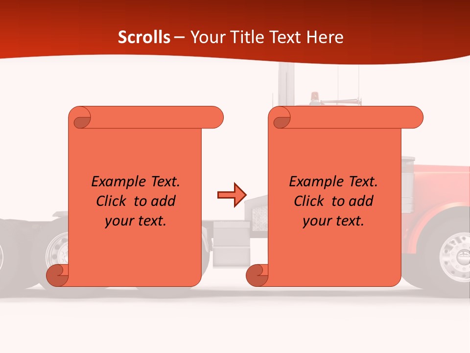 Haul Chrome Shipping PowerPoint Template