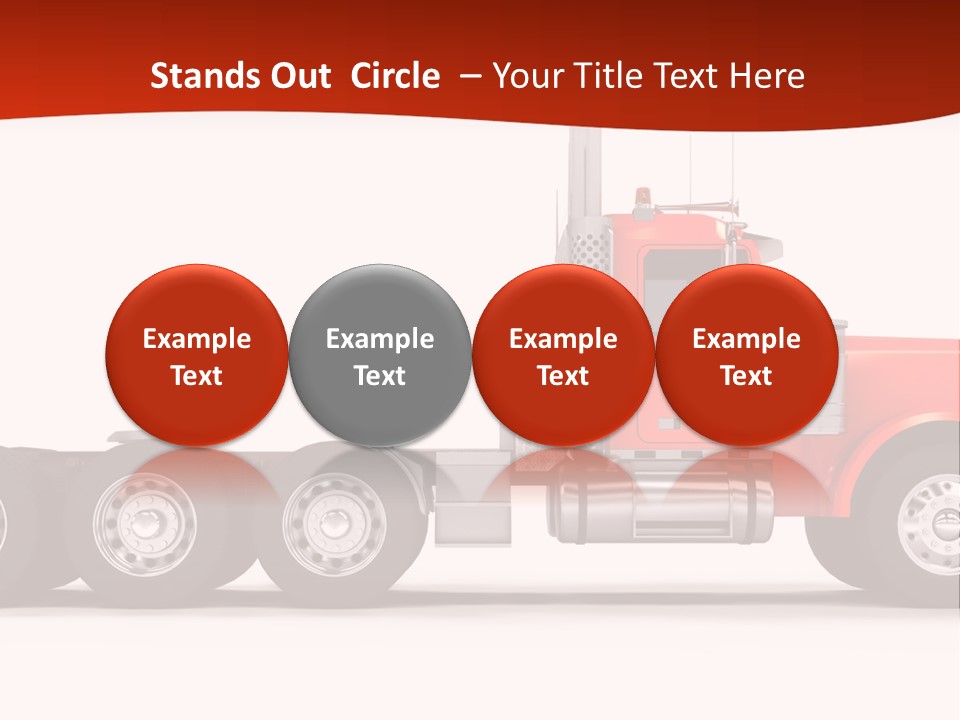 Haul Chrome Shipping PowerPoint Template