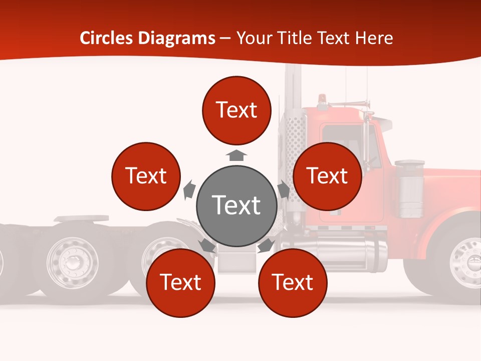 Haul Chrome Shipping PowerPoint Template