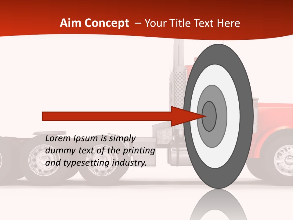 Haul Chrome Shipping PowerPoint Template